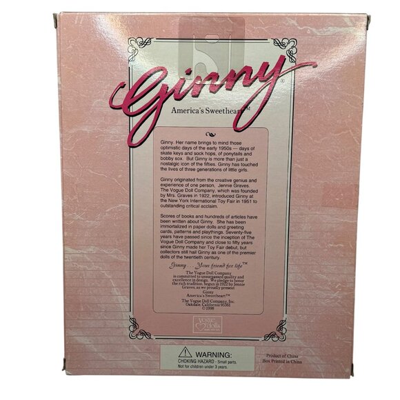 Vintage Vogue Ginny Doll Spring Chick Easter Costume 1998 Dress Me Open Box - Picture 2 of 4